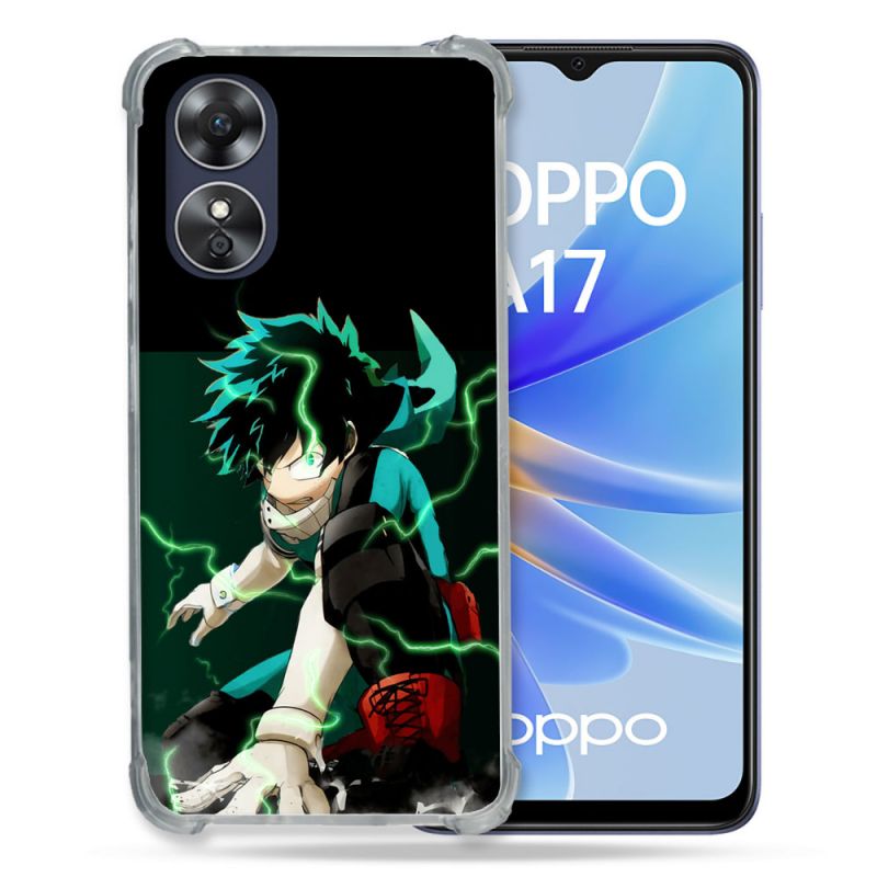 Coque Renforcée Pour Oppo A17 Manga My Hero Academia Deku