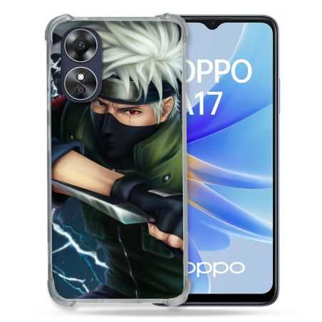 Coque Renforcée Pour Oppo A17 Manga Naruto Kakashi