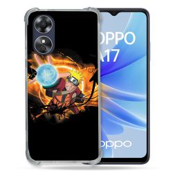 Coque Renforcée Pour Oppo A17 Manga Naruto Noir
