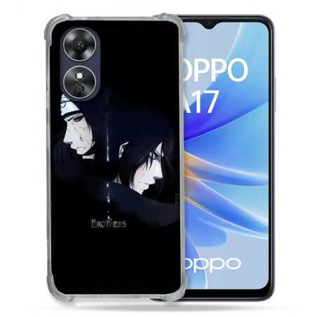 Coque Renforcée Pour Oppo A17 Manga Naruto Sasuke Itachi