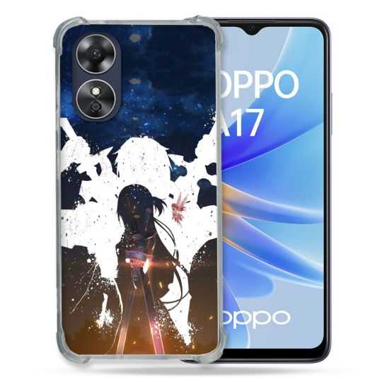 Coque Renforcée Pour Oppo A17 Manga SAO sword Art Online Asuna