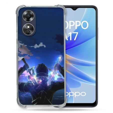 Coque Renforcée Pour Oppo A17 Manga SAO sword Art Online Epee