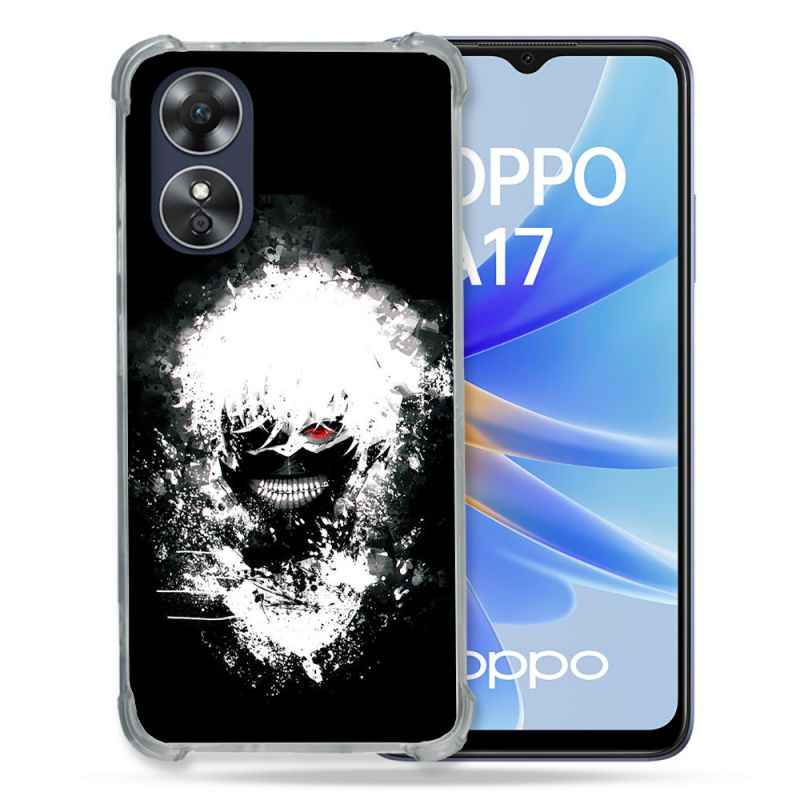 Coque Renforcée Pour Oppo A17 Manga Tokyo Ghoul Kaneki Tag