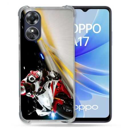 Coque Renforcée Pour Oppo A17 Moto Course GP R6