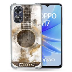 Coque Renforcée Pour Oppo A17 Musique Guitare Tag