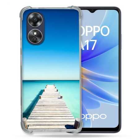 Coque Renforcée Pour Oppo A17 Nature Pont Mer