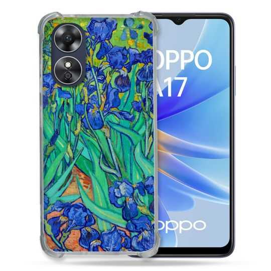 Coque Renforcée Pour Oppo A17 Peinture Iris
