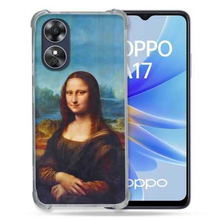 Coque Renforcée Pour Oppo A17 Peinture Joconde