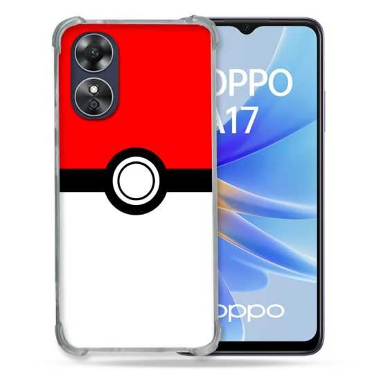 Coque Renforcée Pour Oppo A17 Pokemon Pokeball