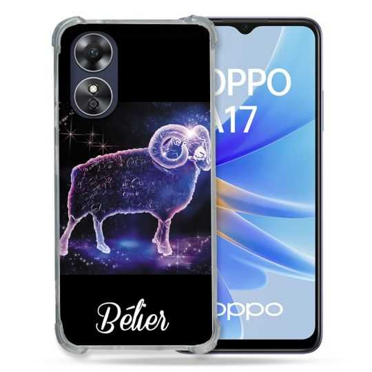 Coque Renforcée Pour Oppo A17 Signe Zodiaque 2 Bélier