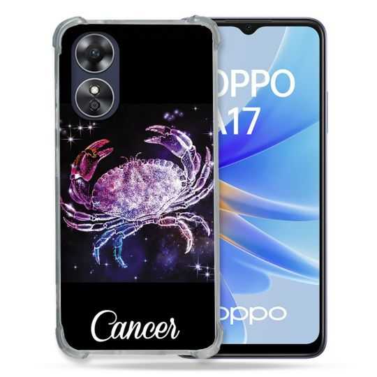 Coque Renforcée Pour Oppo A17 Signe Zodiaque 2 Cancer