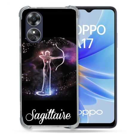 Coque Renforcée Pour Oppo A17 Signe Zodiaque 2 Sagittaire
