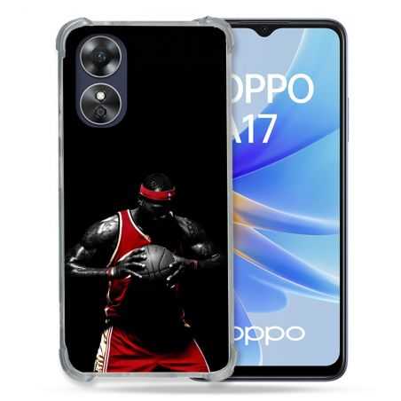 Coque Renforcée Pour Oppo A17 Sport Basketeur