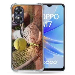 Coque Renforcée Pour Oppo A17 Sport Tennis Glissade