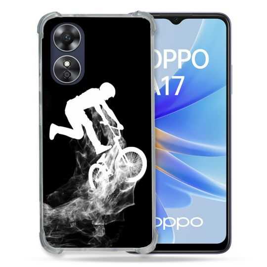 Coque Renforcée Pour Oppo A17 Sport VTT Noir