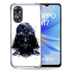 Coque Renforcée Pour Oppo A17 Star Wars - Dark Vador Blanc