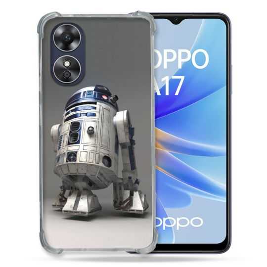 Coque Renforcée Pour Oppo A17 Star Wars - R2D2