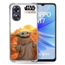 Coque Renforcée Pour Oppo A17 Star Wars - Yoda bebe soleil