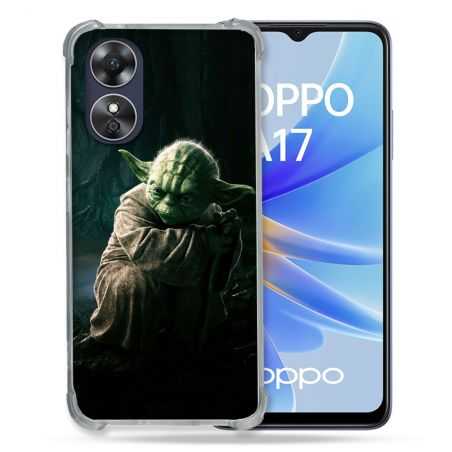Coque Renforcée Pour Oppo A17 Star Wars - Yoda sombre