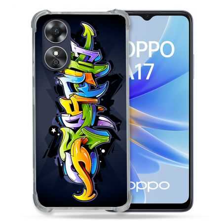 Coque Renforcée Pour Oppo A17 Street Art Graffiti