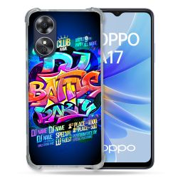 Coque Renforcée Pour Oppo A17 Street Art Rap