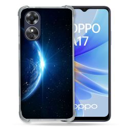 Coque Renforcée Pour Oppo A17 Univers Planete Terre