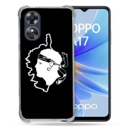 Coque Renforcée Pour Oppo A17 Voyage Corse Noir