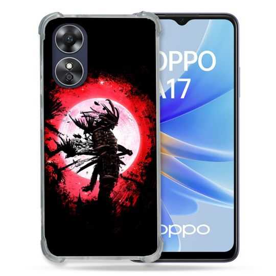 Coque Renforcée Pour Oppo A17 Voyage Japon Samourai
