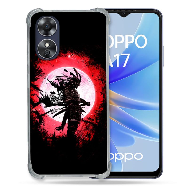Coque Renforcée Pour Oppo A17 Voyage Japon Samourai
