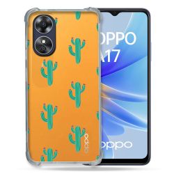 Coque Renforcée Transparente Pour Oppo A17 Cactus