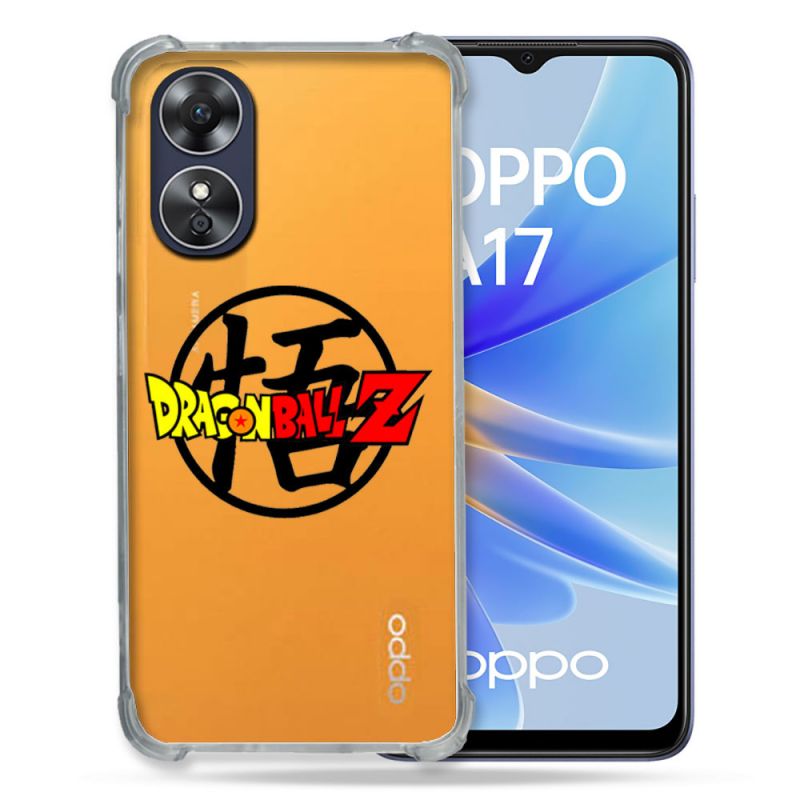 Coque Renforcée Transparente Pour Oppo A17 Dragon Ball Logo