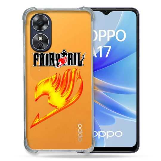Coque Renforcée Transparente Pour Oppo A17 Fairy Tail