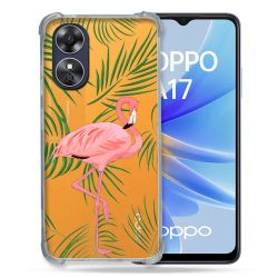 Coque Renforcée Transparente Pour Oppo A17 Famant Rose
