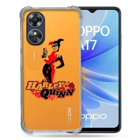 Coque Renforcée Transparente Pour Oppo A17 Harley Quinn