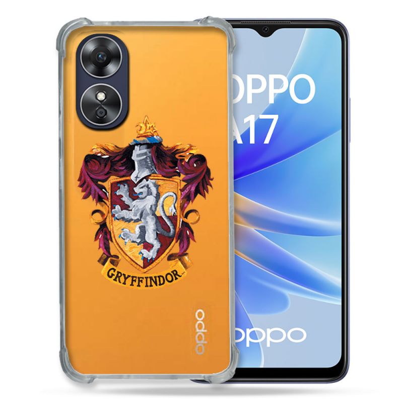 Coque Renforcée Transparente Pour Oppo A17 Harry Potter Griffindor