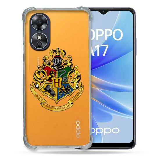 Coque Renforcée Transparente Pour Oppo A17 Harry Potter Poudlard
