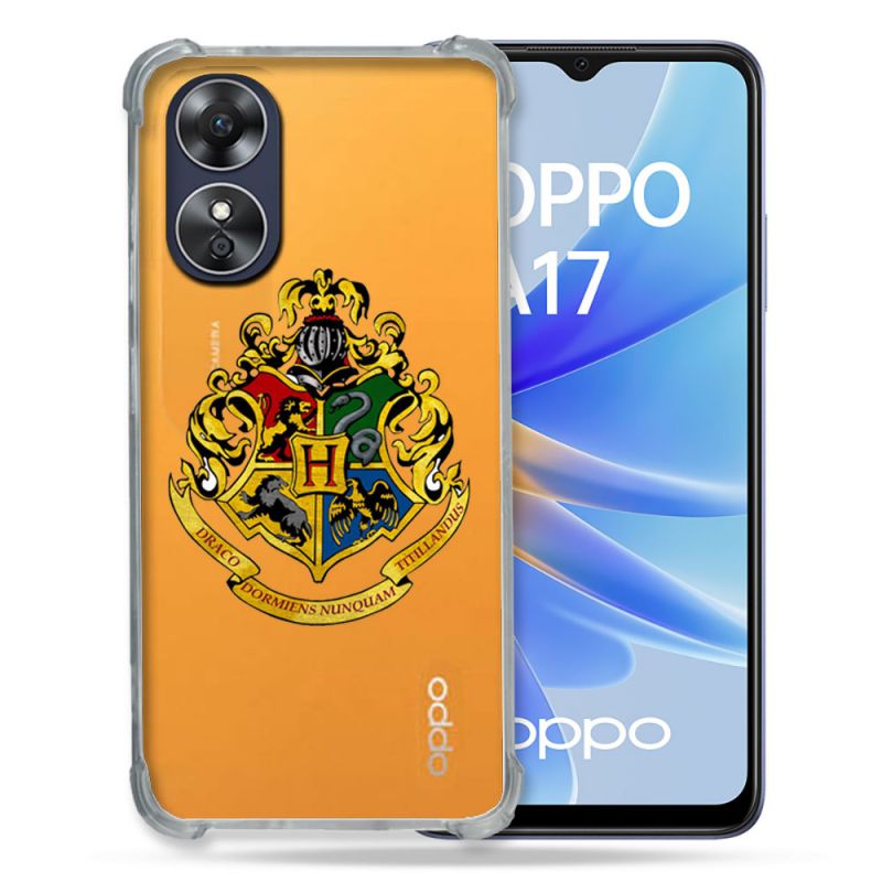 Coque Renforcée Transparente Pour Oppo A17 Harry Potter Poudlard