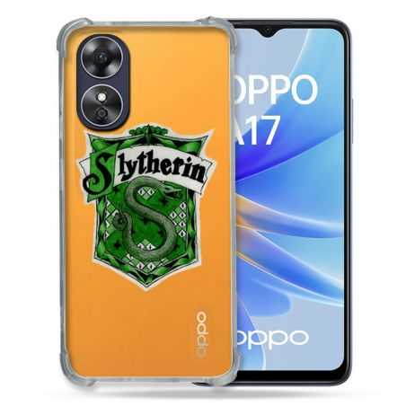 Coque Renforcée Transparente Pour Oppo A17 Harry Potter Slytherin