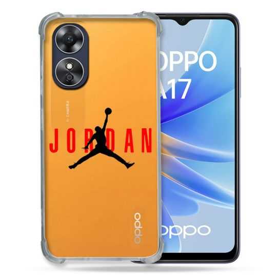 Coque Renforcée Transparente Pour Oppo A17 Jordan
