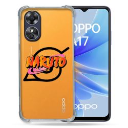Coque Renforcée Transparente Pour Oppo A17 Naruto Logo