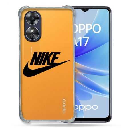 Coque Renforcée Transparente Pour Oppo A17 Nike