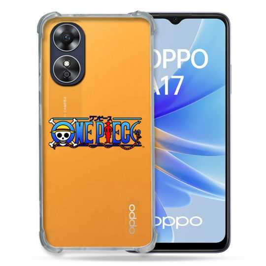 Coque Renforcée Transparente Pour Oppo A17 One Piece Logo