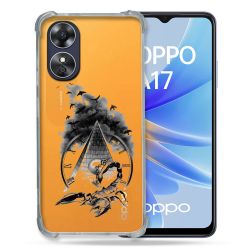 Coque Renforcée Transparente Pour Oppo A17 Scorpion