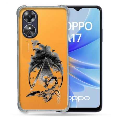 Coque Renforcée Transparente Pour Oppo A17 Scorpion