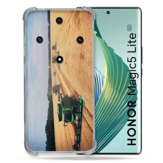 Coque Renforcée Pour Honor Magic 5 Lite Agriculture Moissonneuse