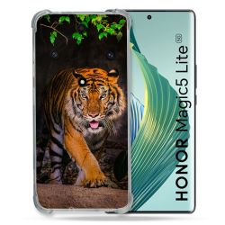Coque Renforcée Pour Honor Magic 5 Lite Animal Tigre Jungle