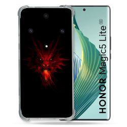 Coque Renforcée Pour Honor Magic 5 Lite Fantastique Dragon Feu