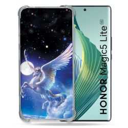 Coque Renforcée Pour Honor Magic 5 Lite Fantastique Licorne Céleste