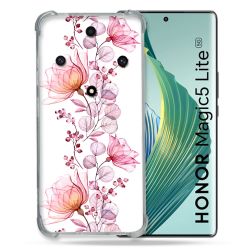 Coque Renforcée Pour Honor Magic 5 Lite Fleur Eclosion