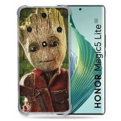 Coque Renforcée Pour Honor Magic 5 Lite Groot Vert